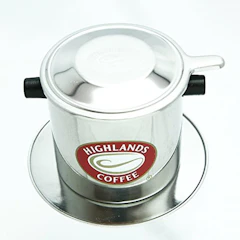 ハイランズコーヒー ベトナムコーヒー ステンレスドリッパー フィルター 1枚目