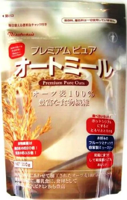 日本食品製造 プレミアムピュアオートミール 1枚目