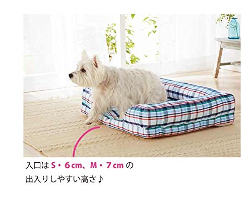 ペピイ さわやかマリンスクエアソファー レッド Ｍ 1枚目