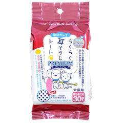 スーパーキャット らくらく耳そうじシート プレミアム 30枚入り 1枚目