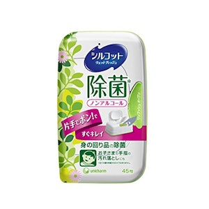 シルコット 除菌ウェットティッシュ ノンアルコールタイプ パラベンフリー 本体45枚 1枚目