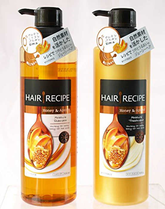 P&G ヘアレシピ ハニーアプリコット モイスチャー レシピ シャンプー&トリートメント 1枚目