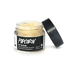 LUSH リップスクラブ ココナツオイル ホホバオイル ポップコーンフレーバー 1枚目