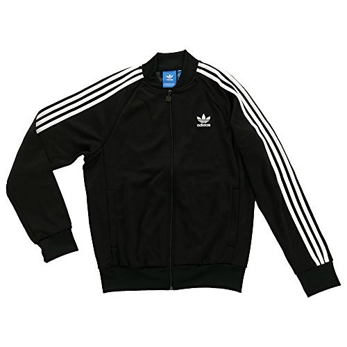  adidas originals スーパースター ジャージ トラックジャケット 黒  BK5921 2枚目