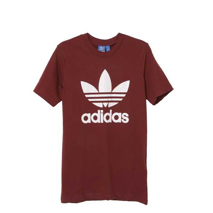 adidas originals TREFOIL TEE RED BQ5395 2枚目