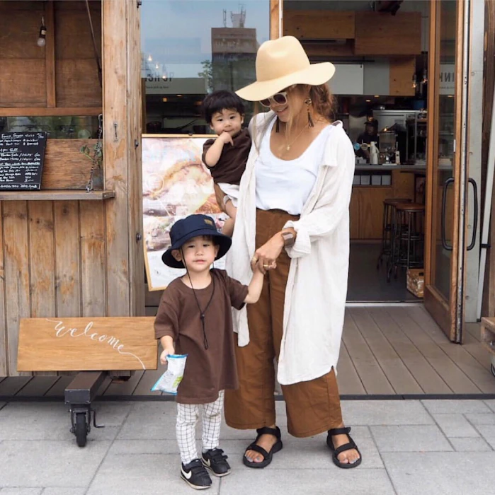 a_trend_ld.store 綿ステッチワイドチノパンツ 1枚目