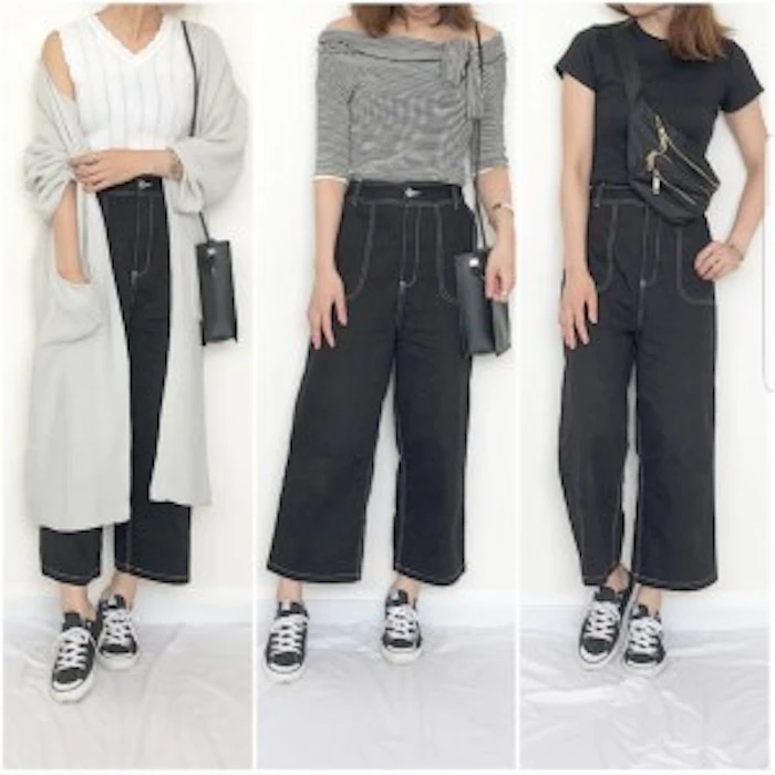 a_trend_ld.store 綿ステッチワイドチノパンツ 2枚目