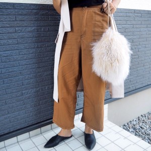 a_trend_ld.store 綿ステッチワイドチノパンツ 6枚目