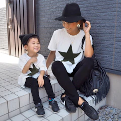 ZARA スタープリント入りTシャツ 8696/760 1枚目
