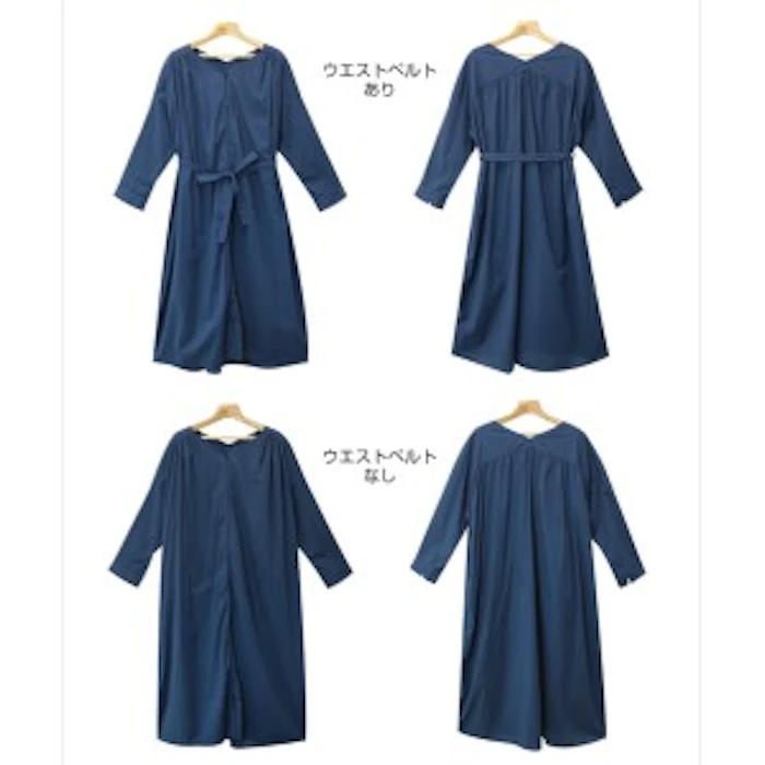 a_trend_ld.store 2wayノーカラーリネンライクマキシガウン 7枚目
