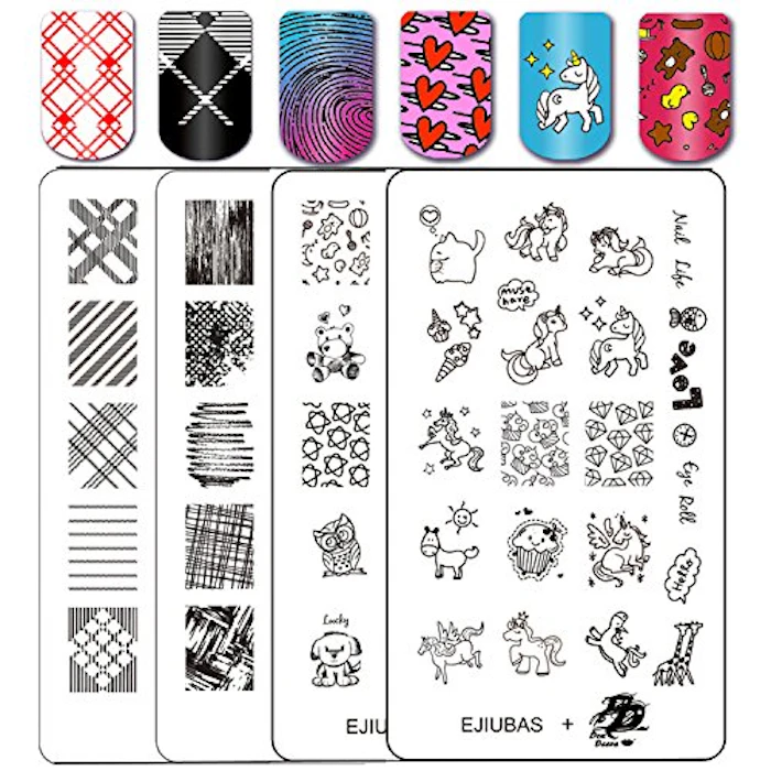 Ejiubas ネイルプレート 1枚目