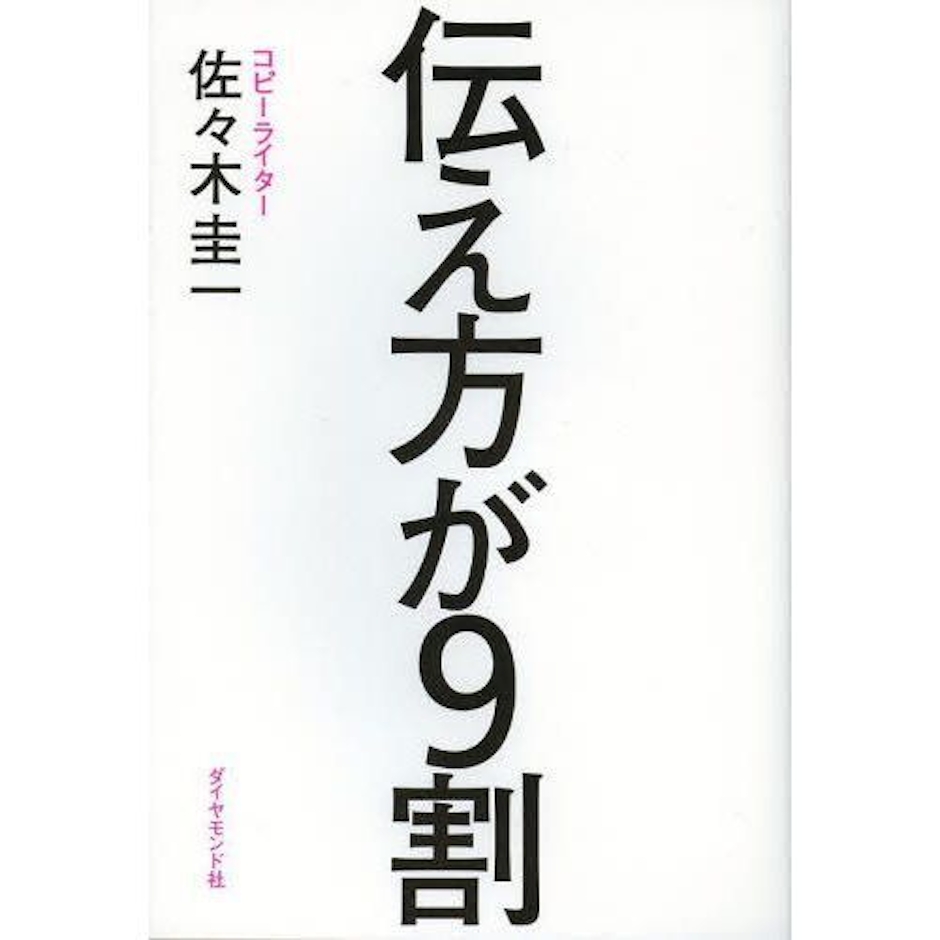 佐々木圭一 伝え方が9割 1枚目