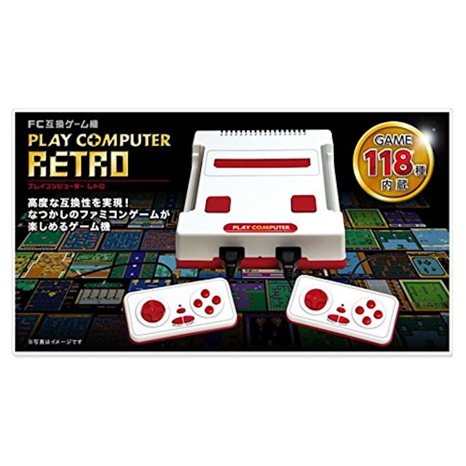 ピーナッツ・クラブ プレイコンピューター レトロ FC互換ゲーム機 2枚目