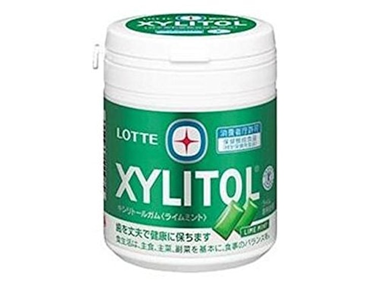 ロッテ キシリトールガム ライムミント ファミリーボトル 1枚目
