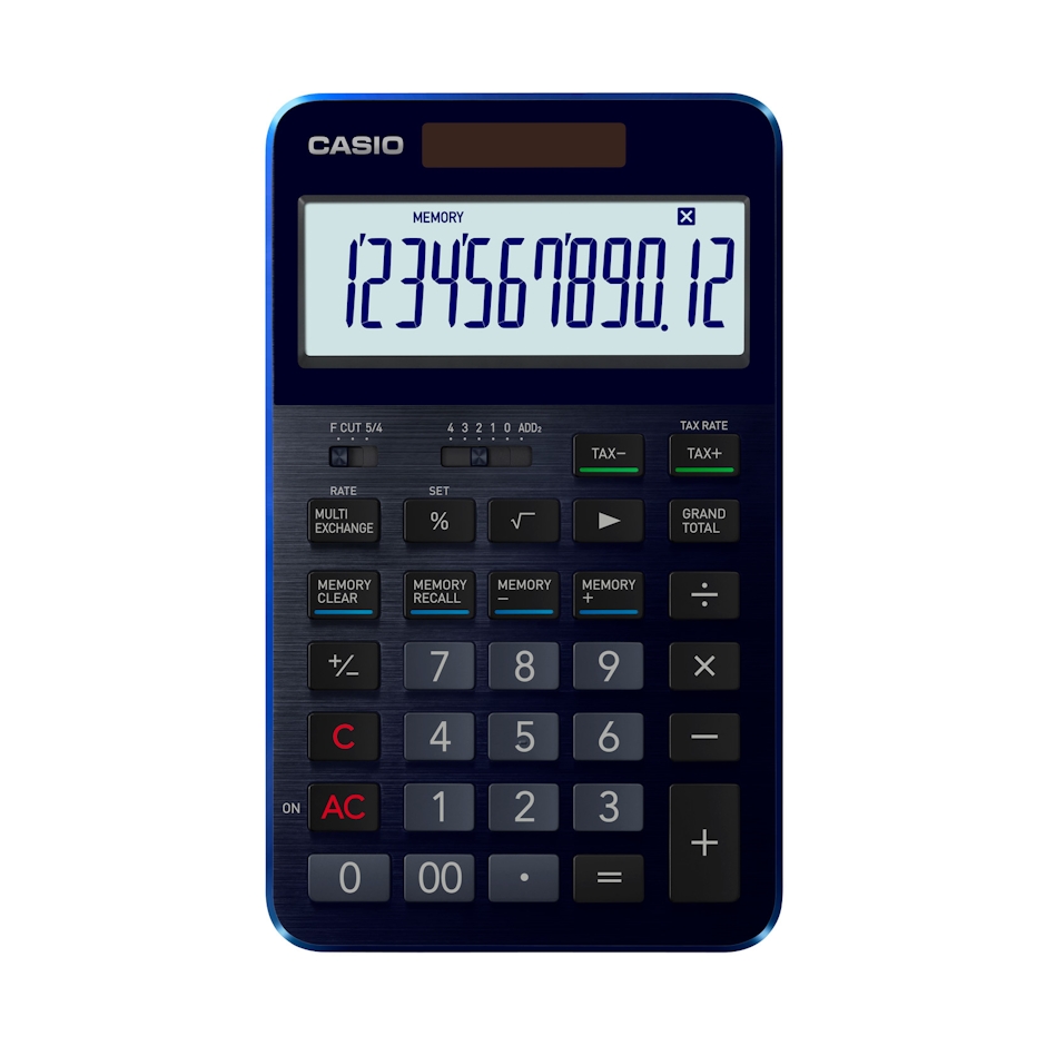 カシオ計算機 プレミアム電卓 S100BU 2枚目
