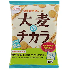 栗山米菓 大麦のチカラまろやか塩味 88g×12袋 1枚目