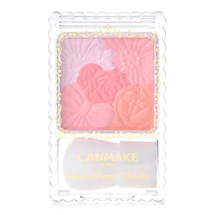 キャンメイク グロウフルールチークス 1枚目