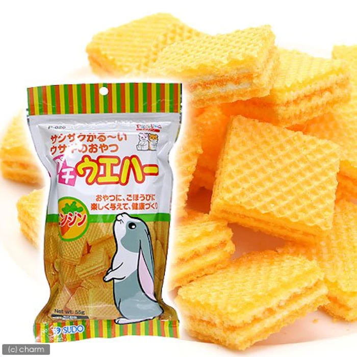 スドー プチウエハー にんじん味 1枚目