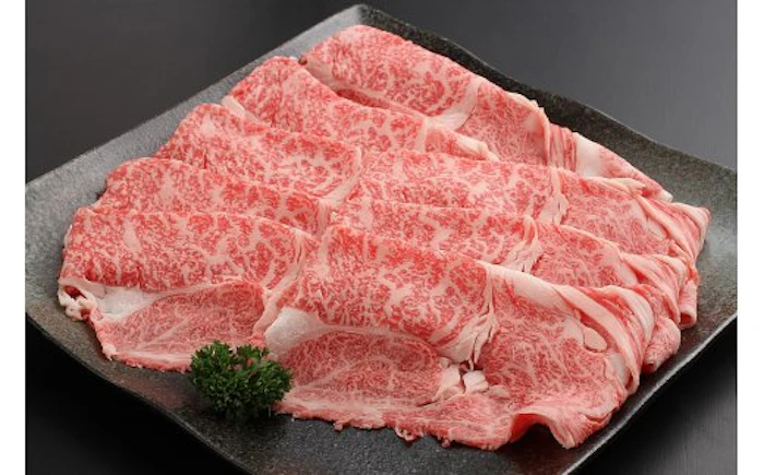 兵庫県 洲本市 淡路ビーフ(神戸ビーフ)肩ロース すき焼き用(2kg) 1枚目