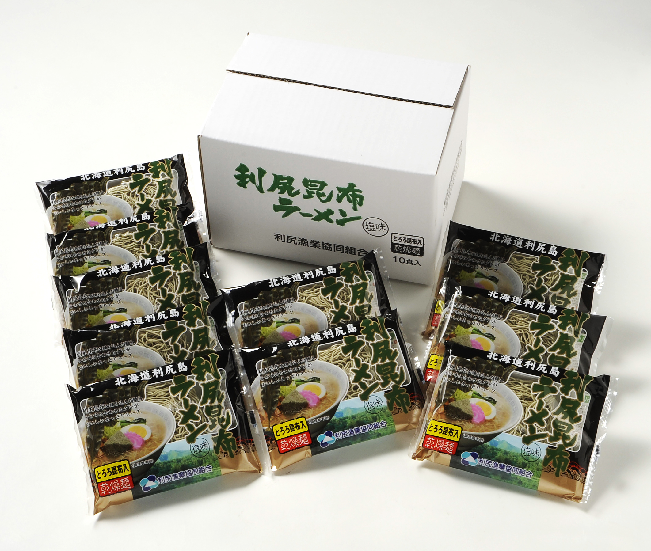 利尻漁業協同組合 利尻昆布ラーメン 10食セット 2枚目