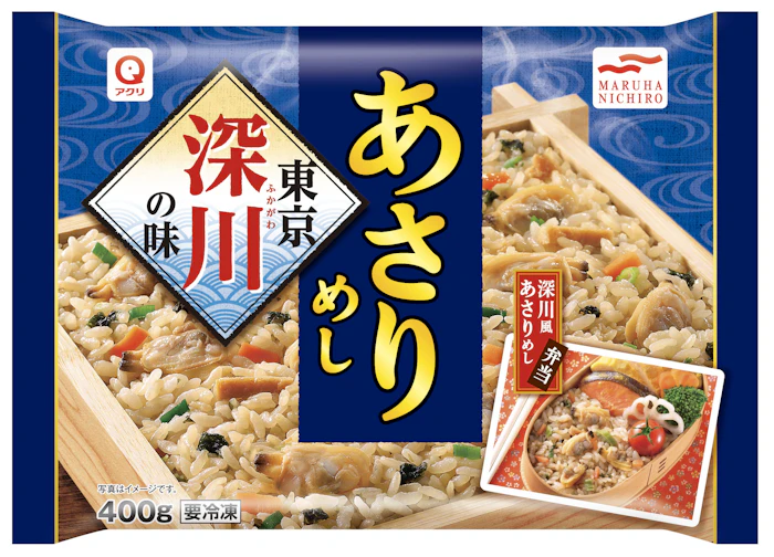 マルハニチロ 東京深川の味 あさりめし 2枚目