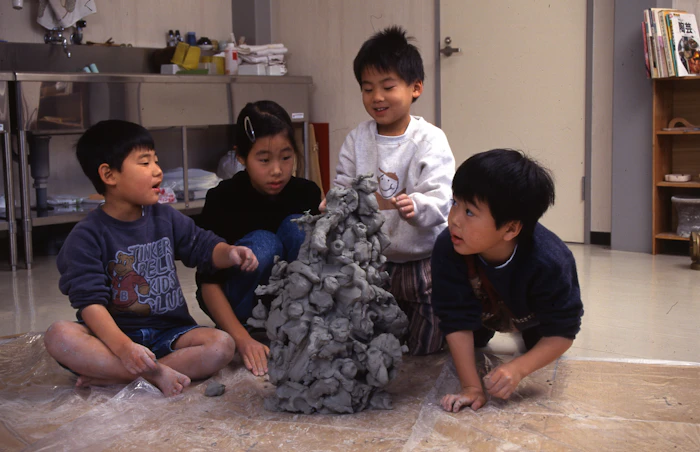 CEC 彫塑用粘土テクニー1kg 2枚目