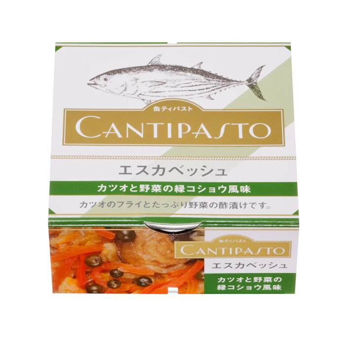 いちまる 缶ティパスト・カツオと野菜の緑コショウ風味 2枚目