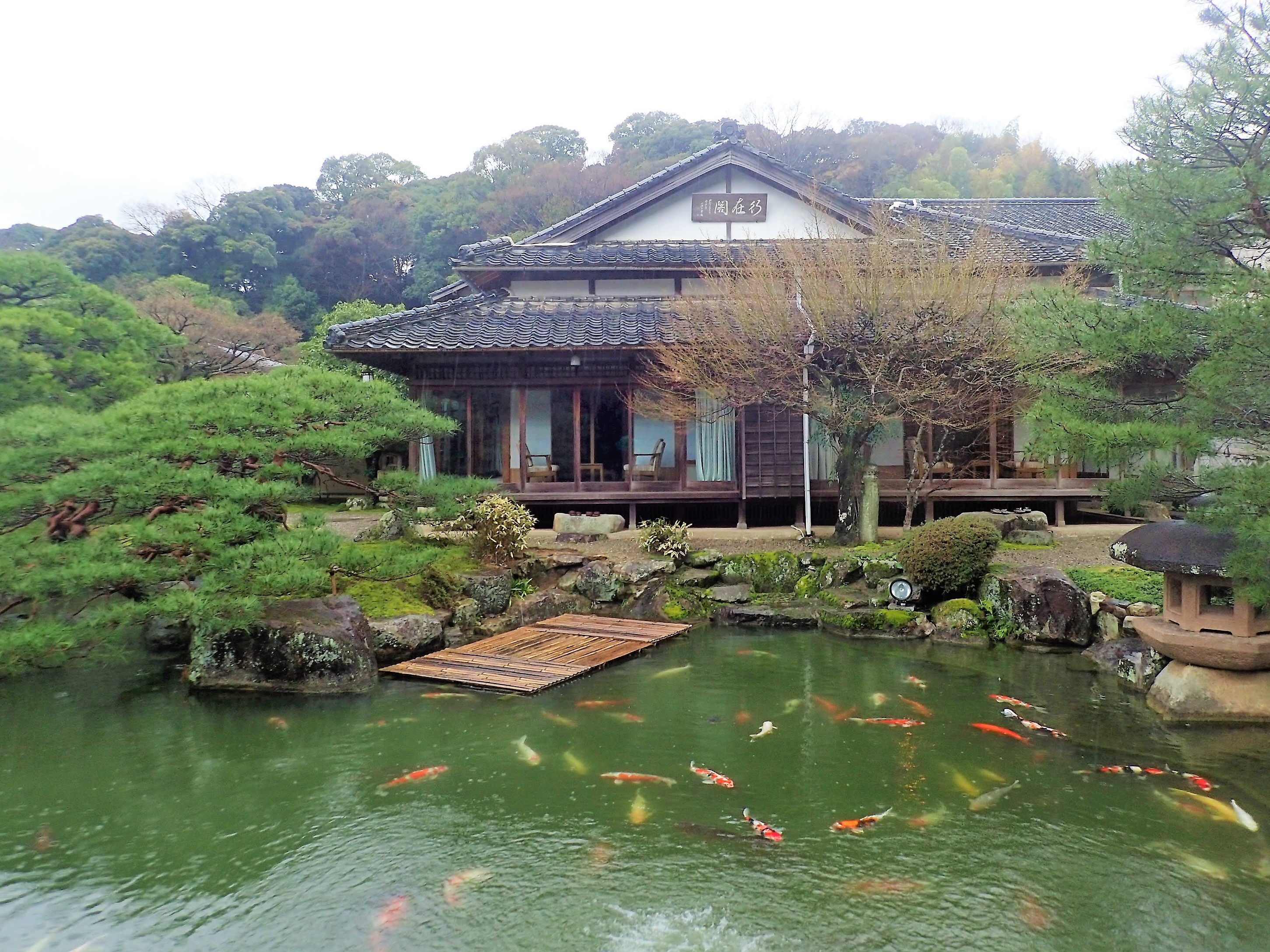 山口県 名勝 山水園 湯田温泉郷 5枚目
