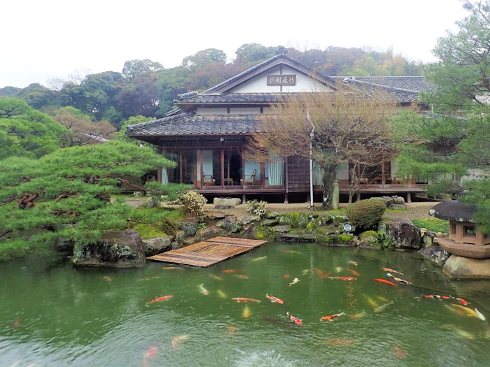 山口県 名勝 山水園 湯田温泉郷 5枚目