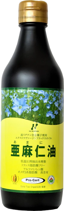 ニュー・サイエンス 亜麻仁油 1枚目
