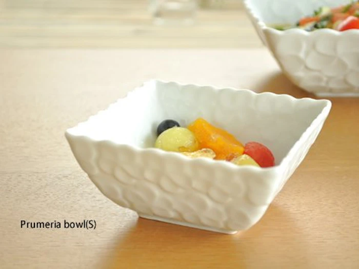 M’home style 【M'home style】白い食器 プルメリアボウル(S) ホワイトレベル2 2枚目