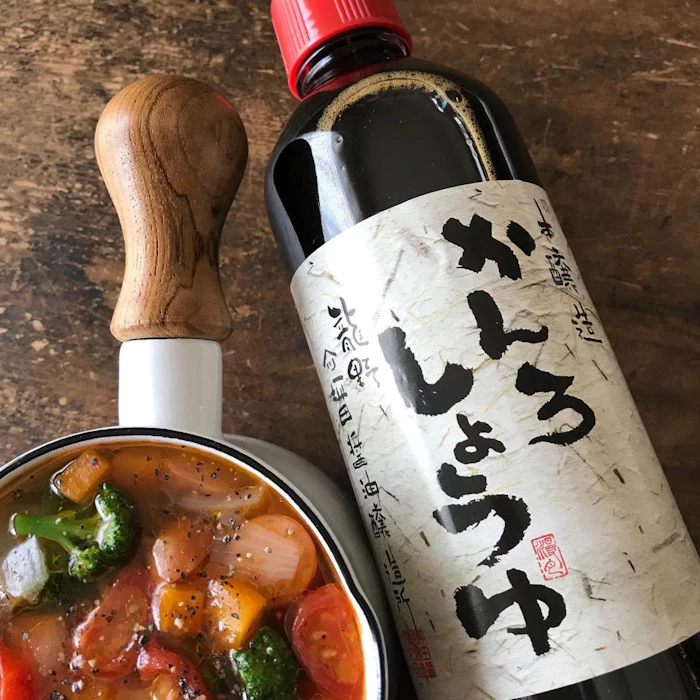 坪田醤油醸造所 かんろしょうゆ 600ml 1枚目