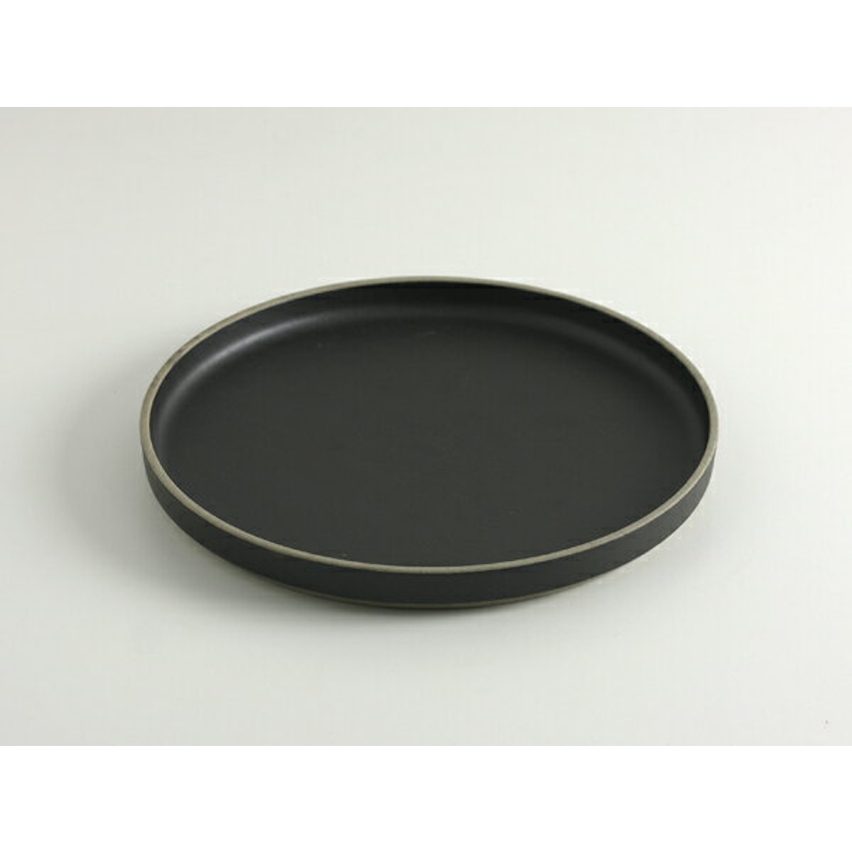 ハサミポーセリン プレート φ22cm ブラック HPB004 2枚目