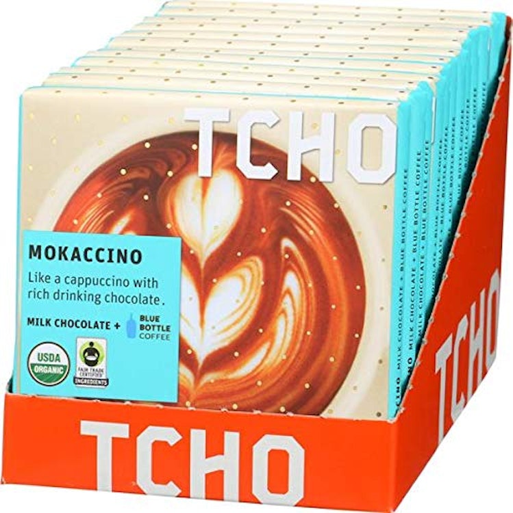 TCHO CHOCOLATE Milk Chocolate"Mokaccino" + Blue Bottle Coffee 12個セット 1枚目