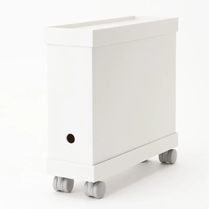 無印良品 ポリプロピレンファイルボックススタンダード用キャスターもつけられるフタ 02553098 5枚目