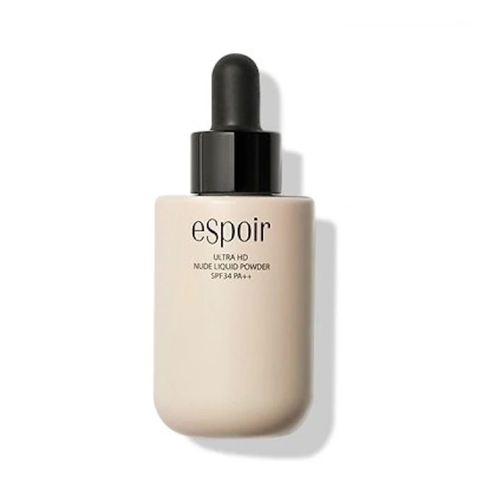 eSpoir UHD ヌード リキッド パウダー SPF34/PA++ アイボリーピュア 5枚目