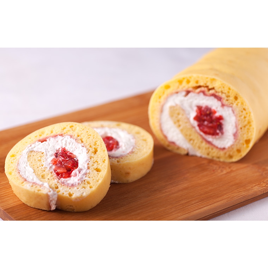 おたるダイニング 苺ロールケーキ 1枚目