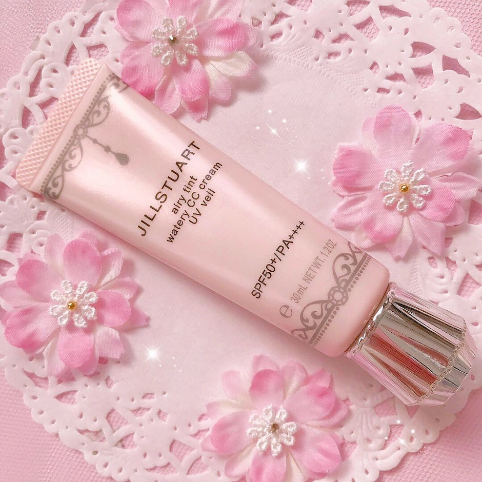 JILLSTUART エアリーティント ウォータリー CCクリーム UVヴェール #02 natural floral beige 1枚目