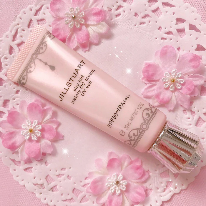 JILLSTUART エアリーティント ウォータリー CCクリーム UVヴェール #02 natural floral beige 1枚目