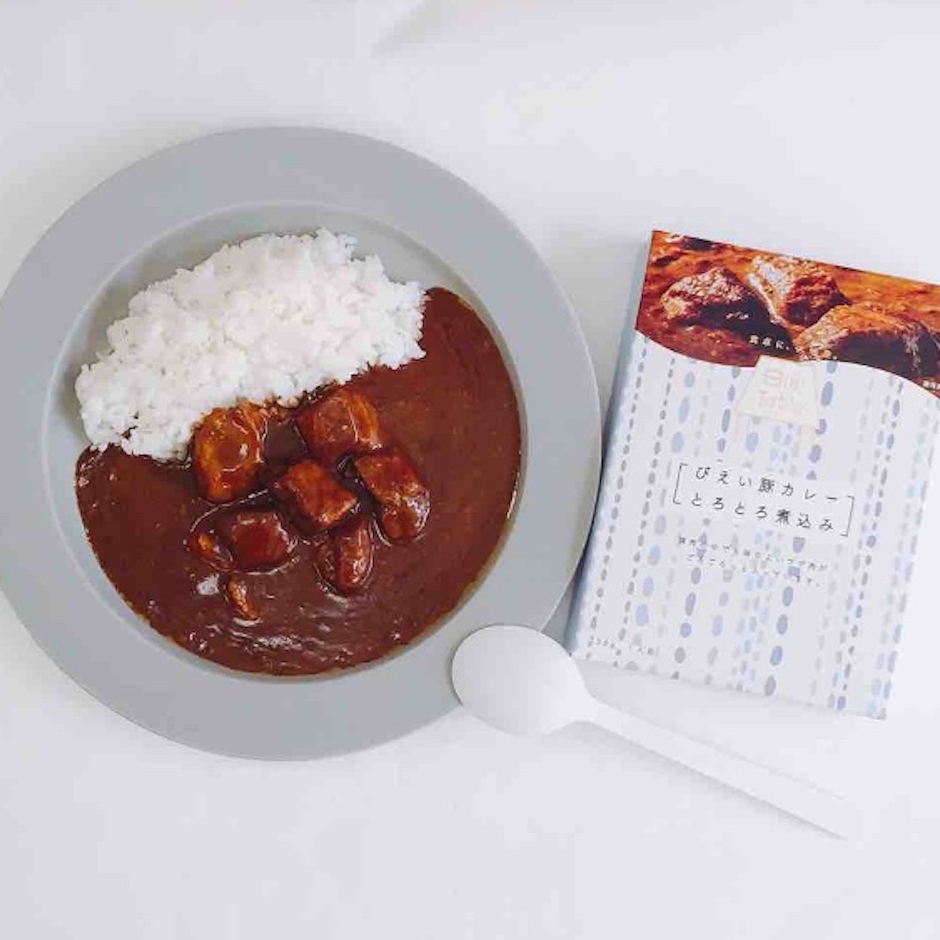 美瑛町農業協同組合 びえい豚カレーとろとろ煮込み 1枚目