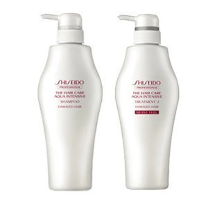資生堂 アクアインテンシブ シャンプー 500mL&トリートメント2 500g 1枚目