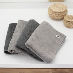 scope house towel グレー フェイスタオル 1枚目