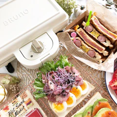 BRUNO ホットサンドメーカー ダブル 1枚目