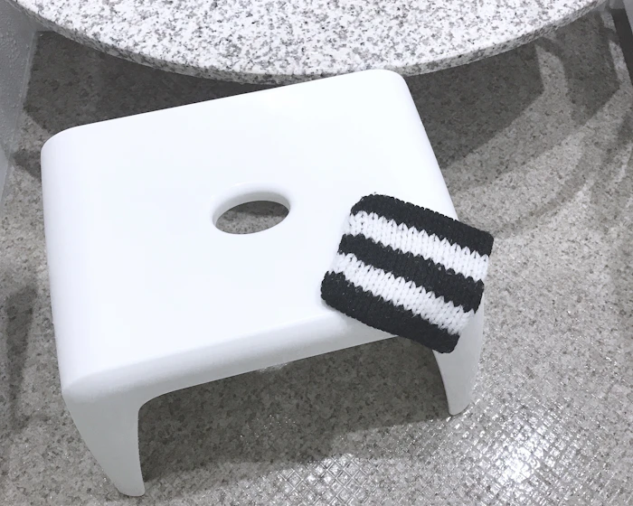 sisdesign MONOTONE MARKET Wash Wash アクリルたわし ボーダー ストライプ 1枚目