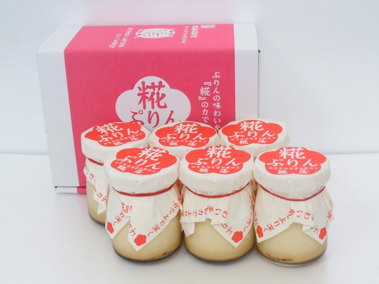 糀屋 糀ぷりん 6個入りギフトセット 1枚目