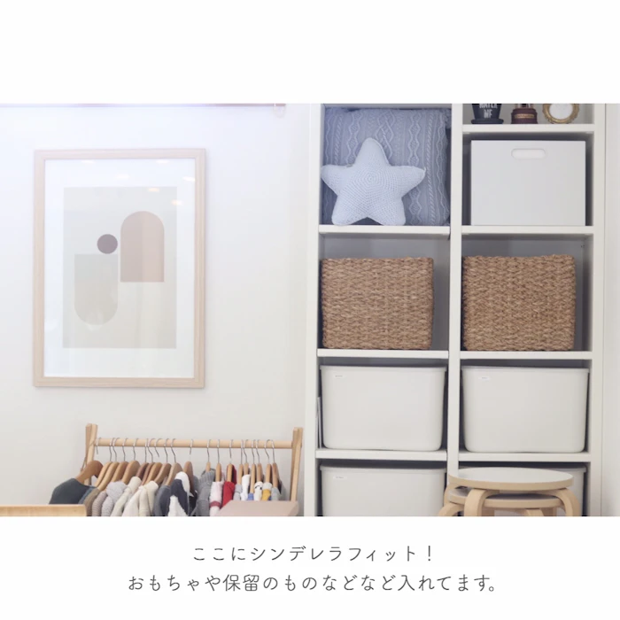 無印良品 やわらかポリエチレンケース・ハーフ・小 2枚目