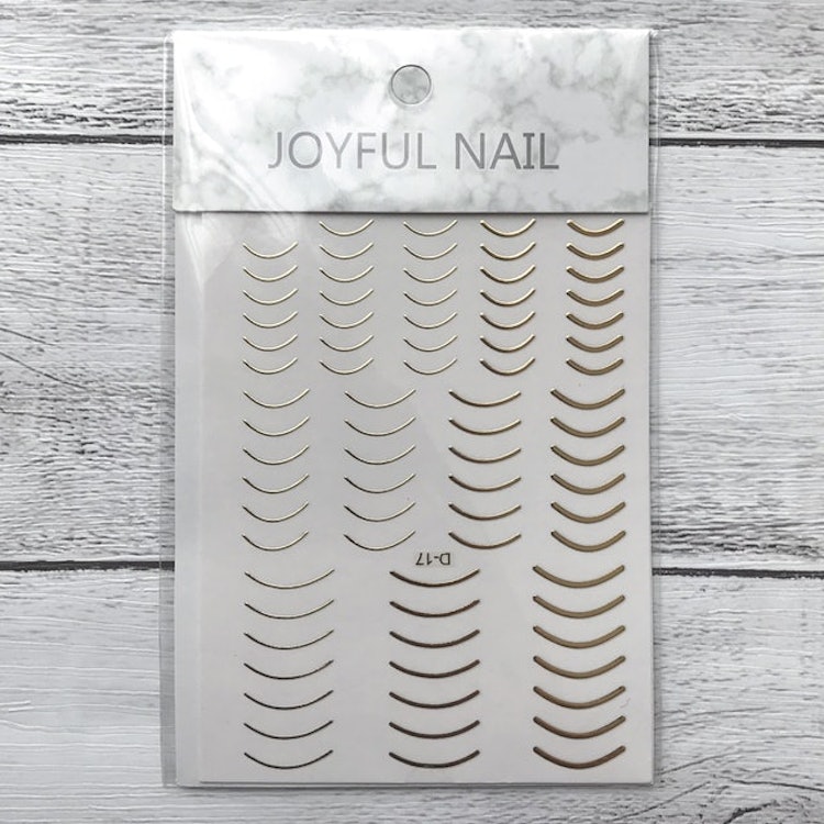 JOYFUL NAIL カーブライン型ネイルシール 1枚目