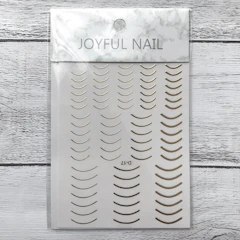 JOYFUL NAIL カーブライン型ネイルシール 1枚目