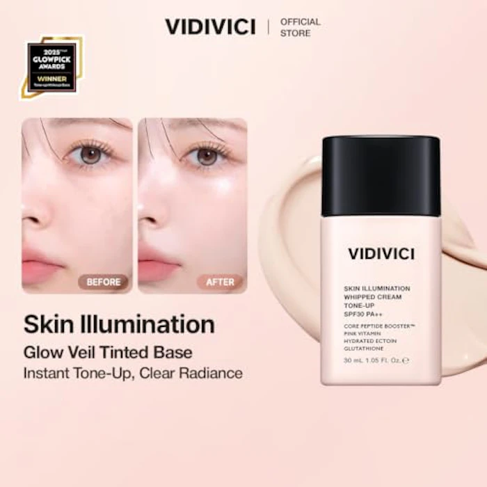 VIDIVICI スキンイルミネーション 生クリームトーンアップ 2枚目