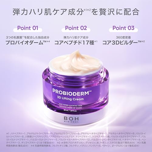 BIOHEAL BOH プロバイオダーム 3Dリフティングクリーム+バイオトクシルPLGAミニセラム セット 3枚目